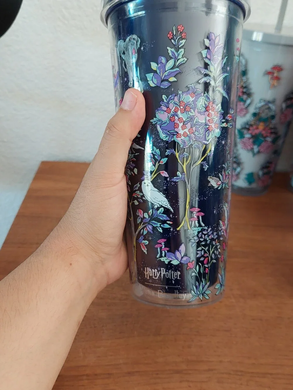 vera bradley Harry Potter Forbidden Forest home of Hogwarts castle lunas medall